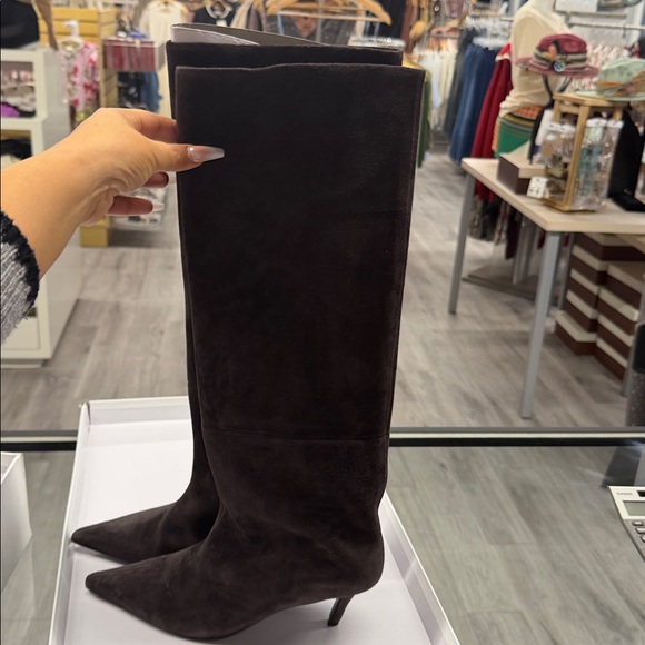 RAYE Liri Boot in Chocolate Brown - Picture 7 of 9
